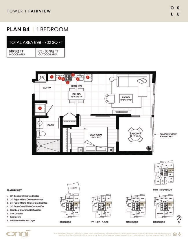 Fairview B4 1130 floor plan
